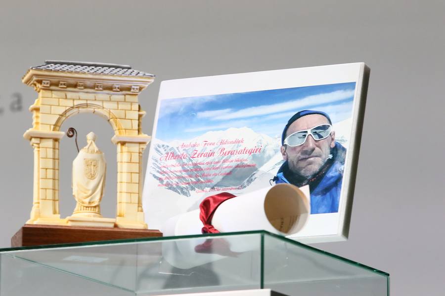 Las fotos del homenaje de Vitoria y Álava a Alberto Zerain