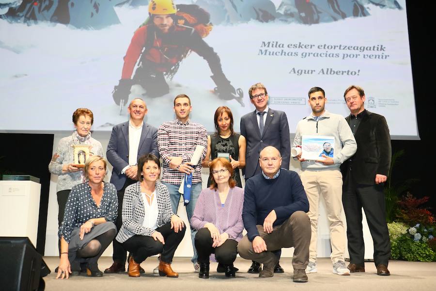 Las fotos del homenaje de Vitoria y Álava a Alberto Zerain