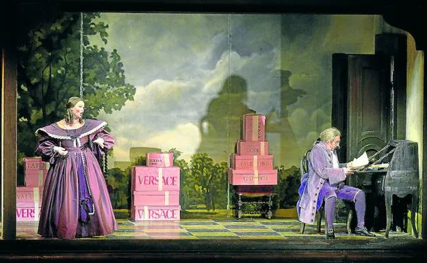 El bajo-barítono Carlos Chausson y la soprano Jessica Pratt protagonizan ‘Don Pasquale’.