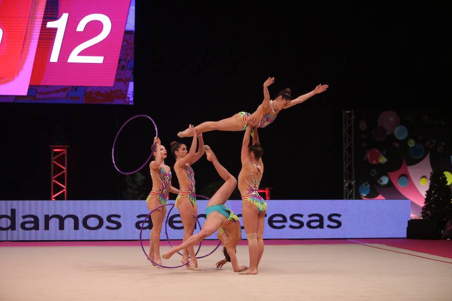 Las mejores imágenes de la gala internacional Euskalgym, celebrada en el Buesa Arena de Vitoria