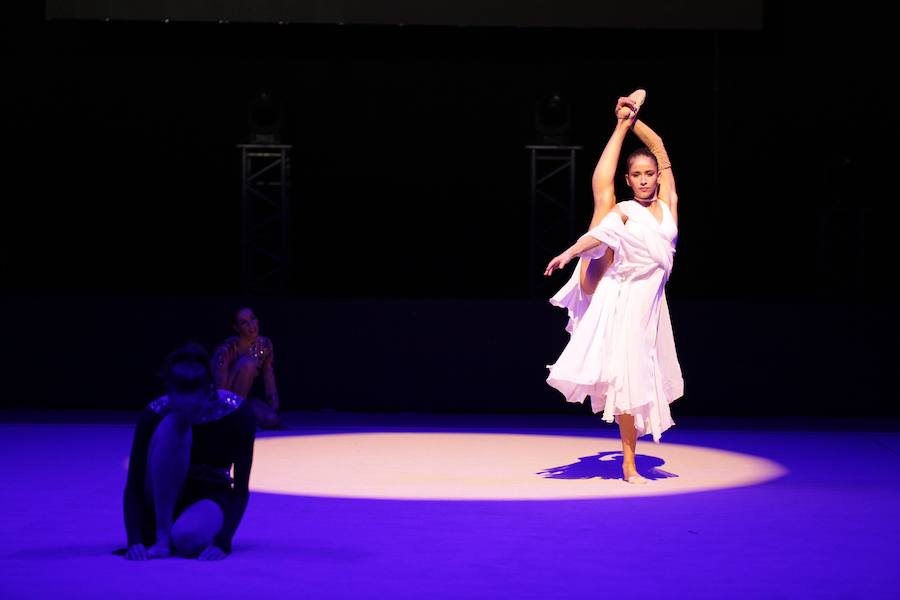 Las mejores imágenes de la gala internacional Euskalgym, celebrada en el Buesa Arena de Vitoria