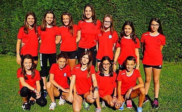 Las participantes en el campeonato. 