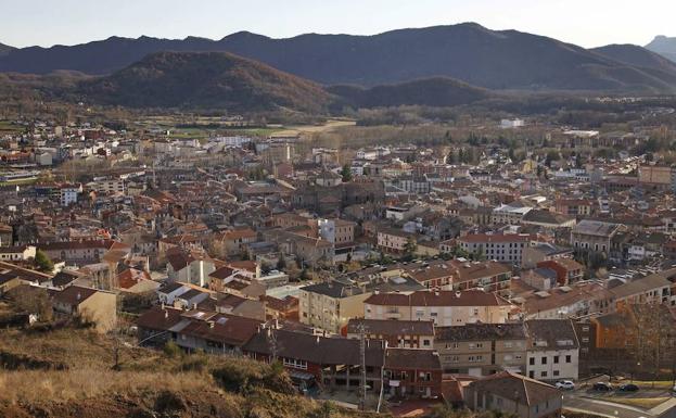 Vista de Olot. 