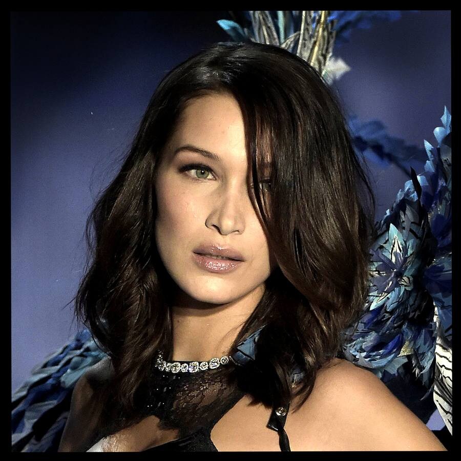 La modelo Bella Hadid durante el desfile de Victoria's Secret en Shanghai. p