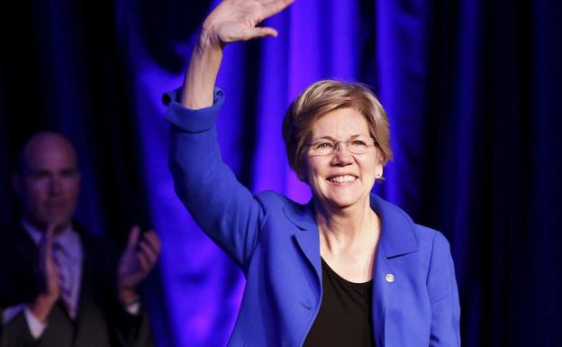 La senadora Elizabeth Warren.