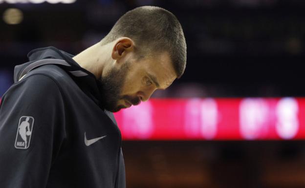 Marc Gasol reaciona al perder ante los Nets h