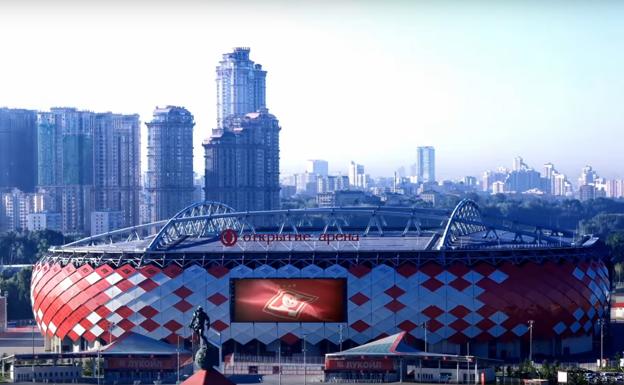 Así es el Otkrytie Arena, el estadio del Spartak de Moscú