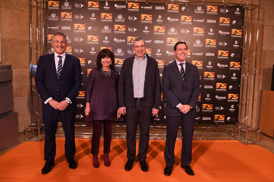 Miguel Ángel Soler, María Goti, Pablo Crespo e Ignacio Otalora.