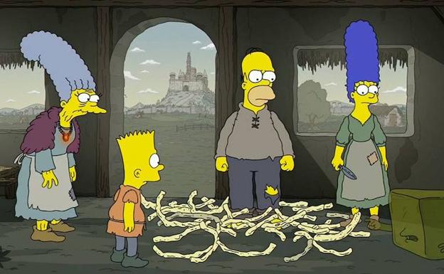 Un fotograma de la temporada 29 de 'Los SImpson' de la cadena FOX.