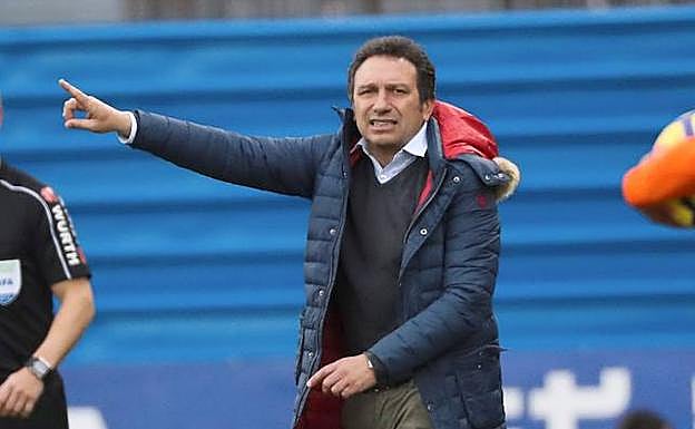 El técnico de la Real Sociedad, Eusebio Sacristán. 