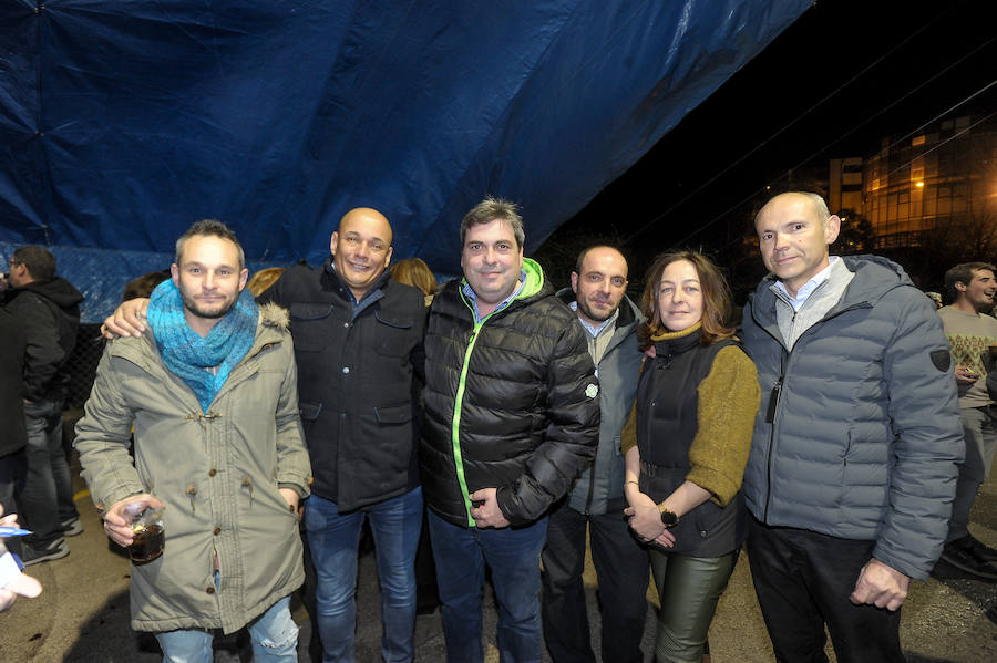 Carlos Arias, Juan Antonio González, Gorka de Tapia, Bernabé Marina, Concha Ballesteros y Javier Domingo.