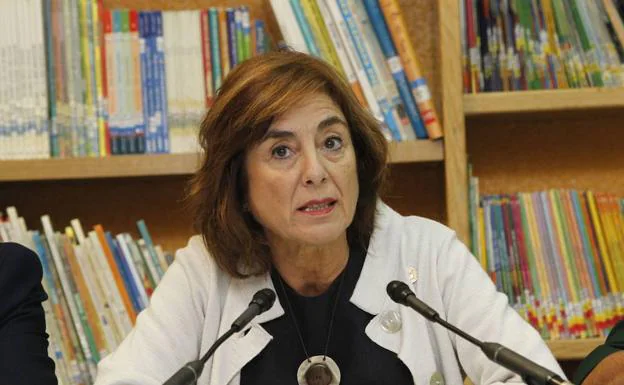 La consejera de Educación, Cristina Uriarte.