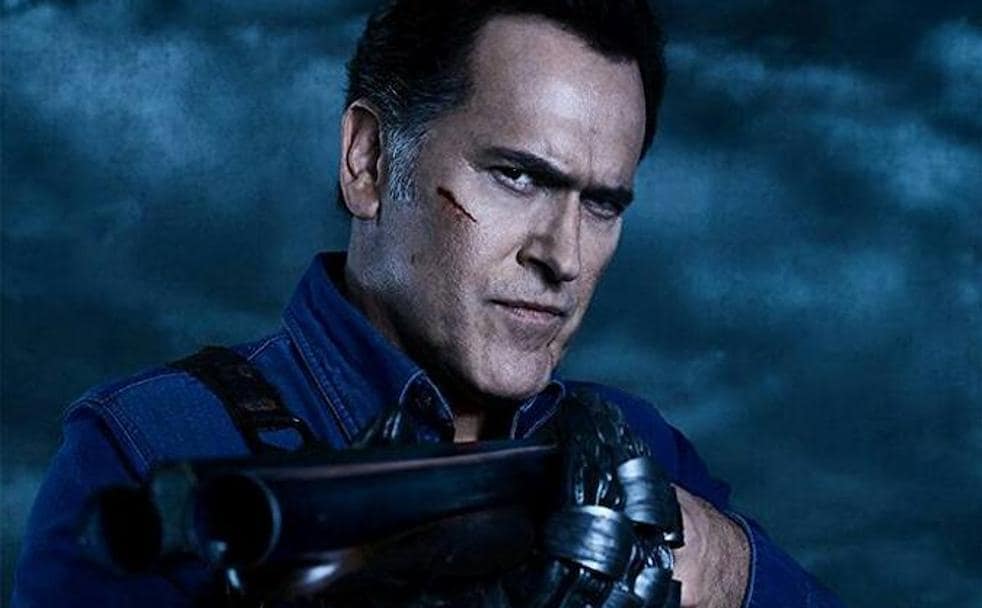 Bruce Campbell es el protagonistas de 'Ash vs. Evil Dead (2015).