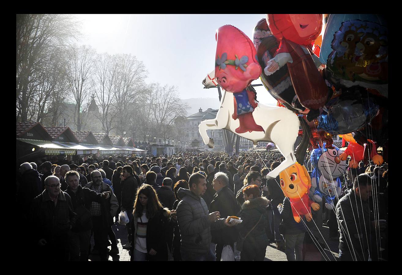 Un año más, se celebrala tradicional feria con lo mejor del 'agro' vizcaíno 