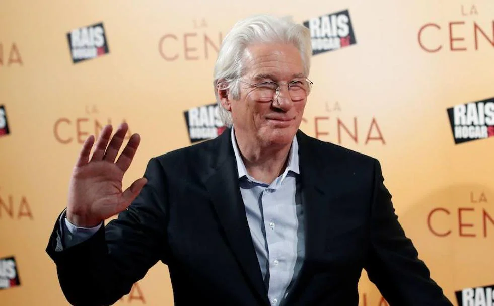 Richard Gere durante la presentación de 'La cena' en Madrid.