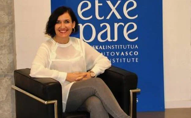 Irene Larraza, directora de Promoción y difusión de la Cultura de Etxepare