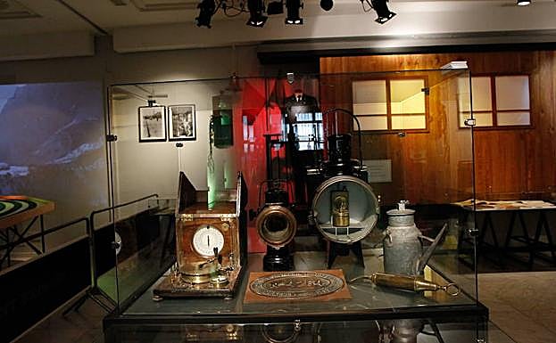 La exposición 'A todo tren'. 