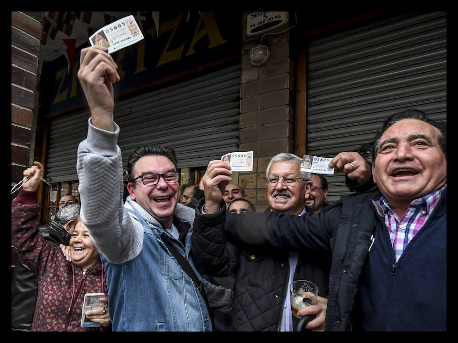 El primer premio de &#039;El Niño&#039; cae en íntegro en Bilbao