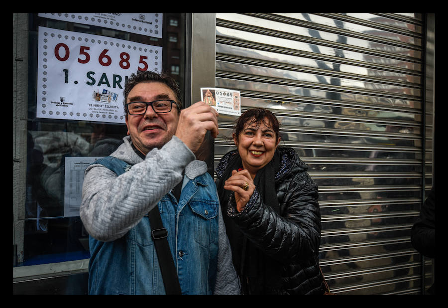 El primer premio de &#039;El Niño&#039; cae en íntegro en Bilbao