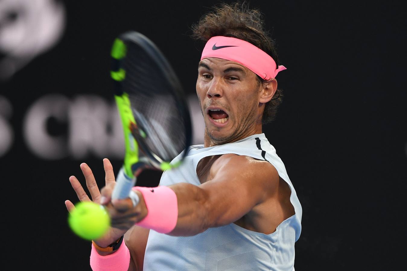 Rafa NAdal ha conseguido la victoria en el debut en el Open de Austrlia 2018. El tenista español ha superado por un triple 6-1 a Victor Estrella Burgos.