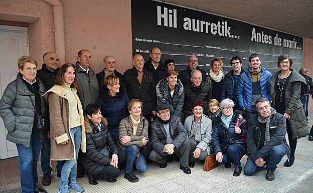 La iniciativa reunió en Elorrio a vecinos procedentes de diferentes puntos del Duranguesado. 