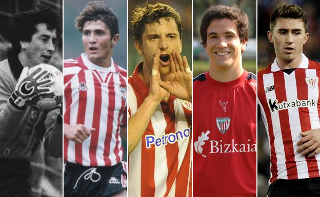 Biurrun, Lizarazu, Amorebieta, Iturriaga y Laporte.