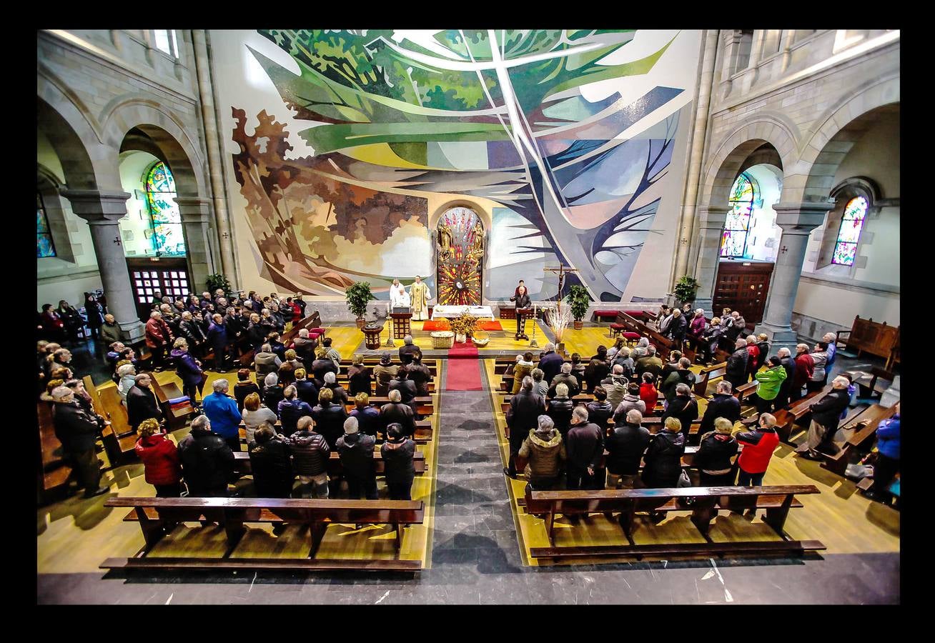 El Santuario de la localidad vizcaína ha celebrado hoy la festividad de su patrón 