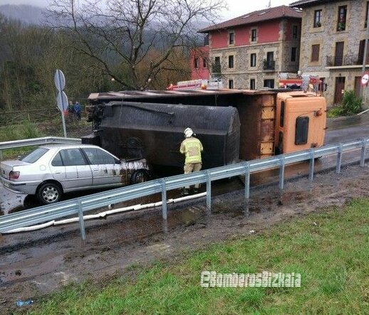 Imágenes del accidente.