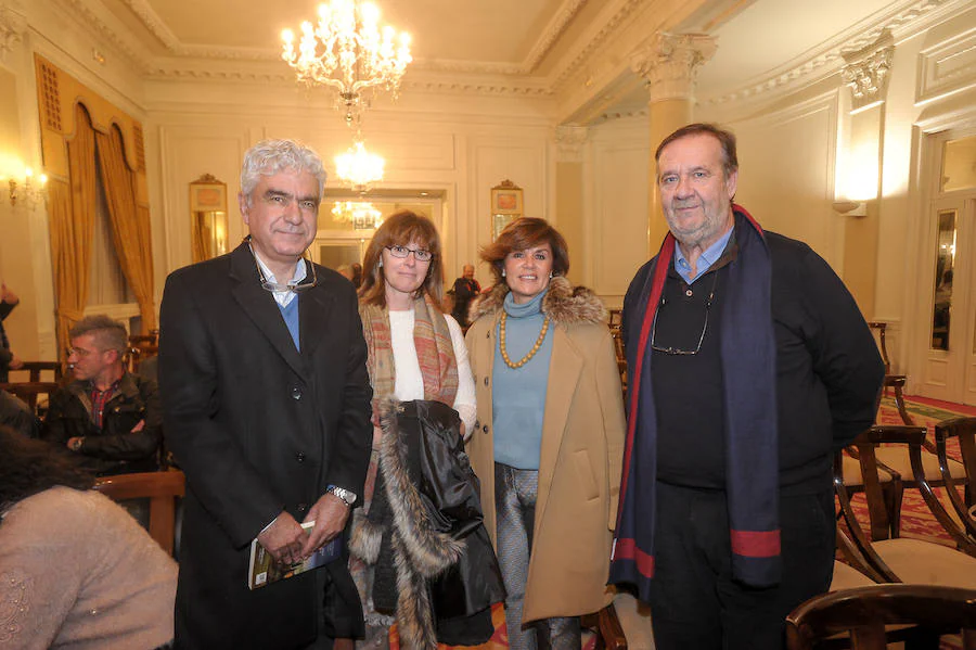 Javier Laorden, Carmen Madinabeitia, Susana López e Ignacio Borde.
