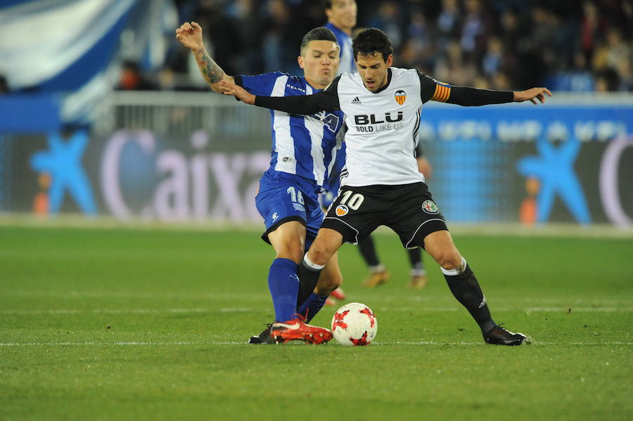 El estadio de Mendizorroza ha albergado este miércoles el partido de vuelta de los cuartos de final de la Copa del Rey 2017-2018