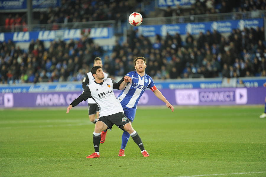 El estadio de Mendizorroza ha albergado este miércoles el partido de vuelta de los cuartos de final de la Copa del Rey 2017-2018