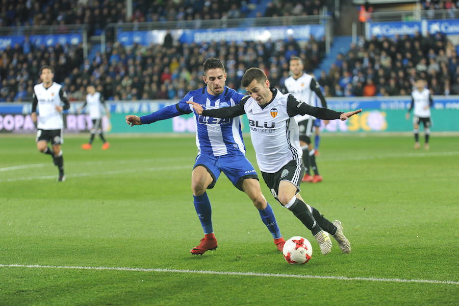 El estadio de Mendizorroza ha albergado este miércoles el partido de vuelta de los cuartos de final de la Copa del Rey 2017-2018