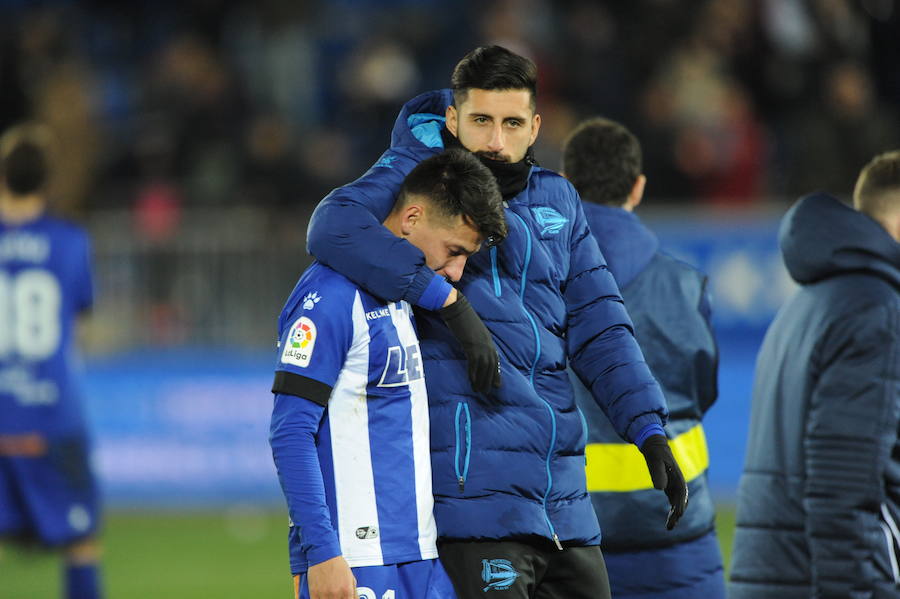 El estadio de Mendizorroza ha albergado este miércoles el partido de vuelta de los cuartos de final de la Copa del Rey 2017-2018