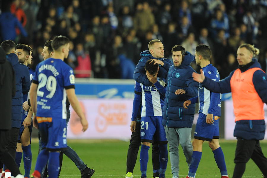 El estadio de Mendizorroza ha albergado este miércoles el partido de vuelta de los cuartos de final de la Copa del Rey 2017-2018