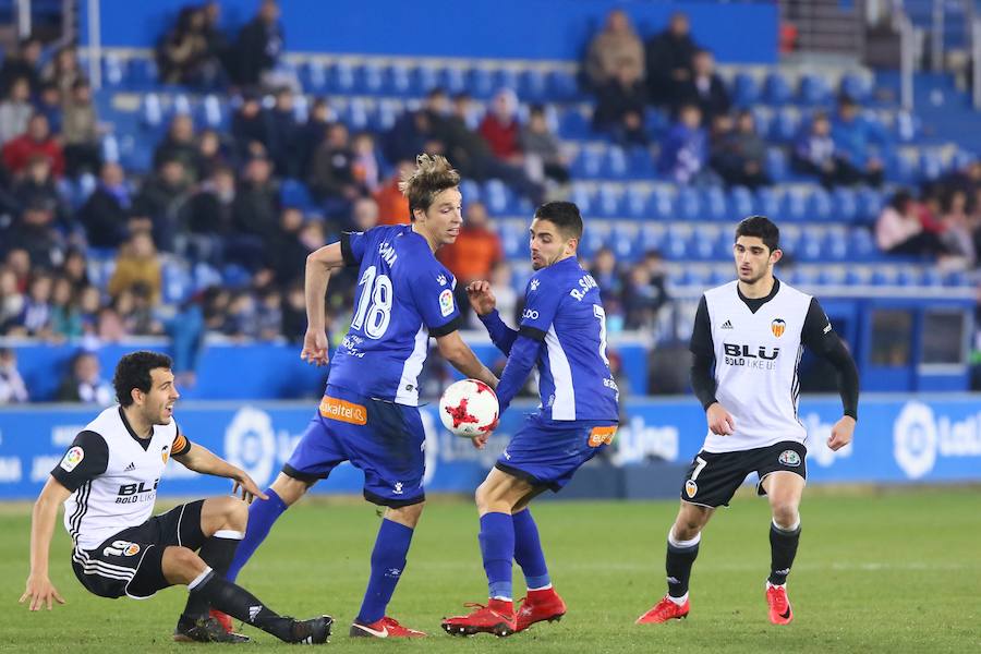 El estadio de Mendizorroza ha albergado este miércoles el partido de vuelta de los cuartos de final de la Copa del Rey 2017-2018