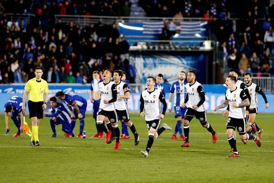 El estadio de Mendizorroza ha albergado este miércoles el partido de vuelta de los cuartos de final de la Copa del Rey 2017-2018