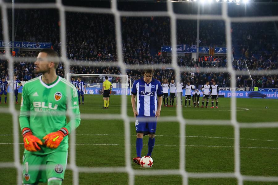 El estadio de Mendizorroza ha albergado este miércoles el partido de vuelta de los cuartos de final de la Copa del Rey 2017-2018