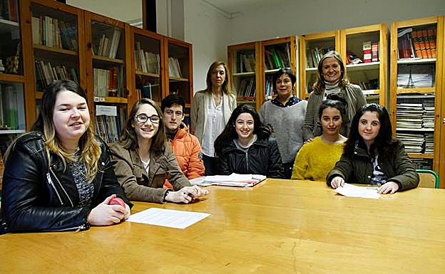 Los participantes del Instituto Cruces.