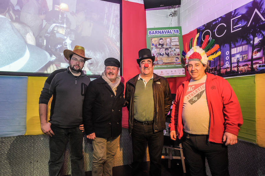 Galder Antón, Unai Aizpuru, Enrique Bosque y Javier Ruiz.