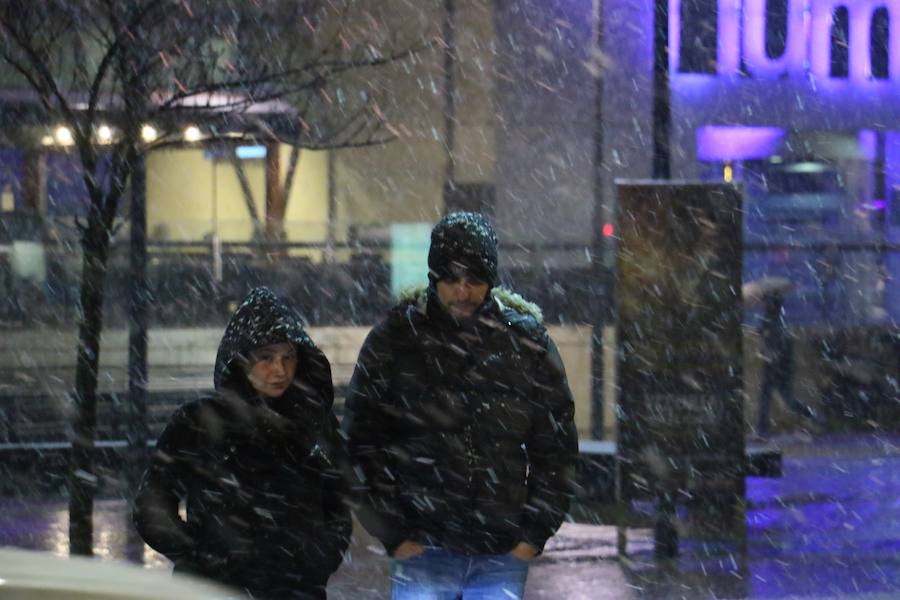 La nieve vuelve este martes a las carreteras alaveses 