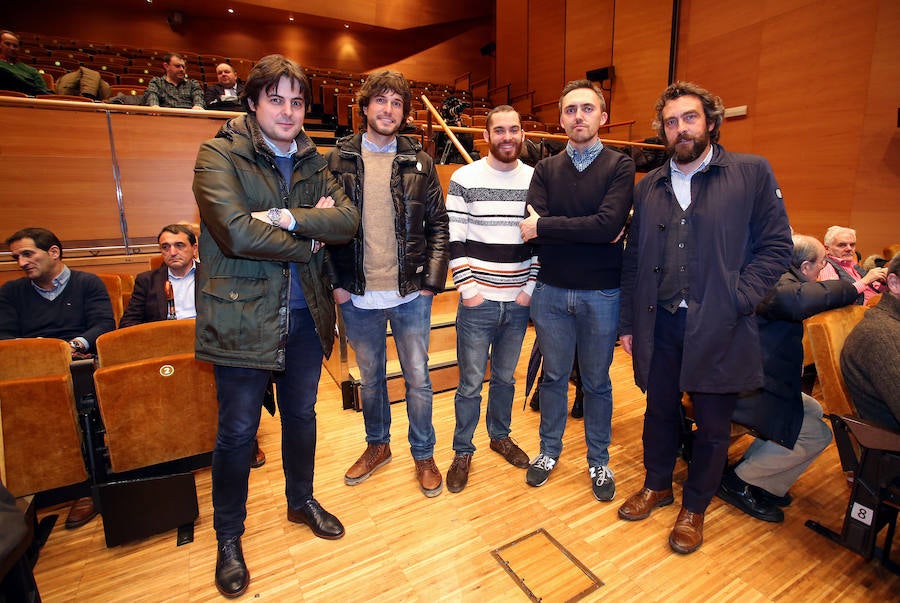 Galder San Martín, Alberto García, Rubén San Román, Pablo Gadea y Nestor Urrutxua.