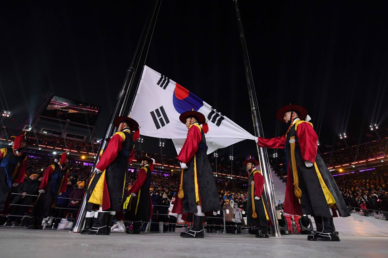 Pyeongchang 2018: La ceremonia de inauguración, en imágenes