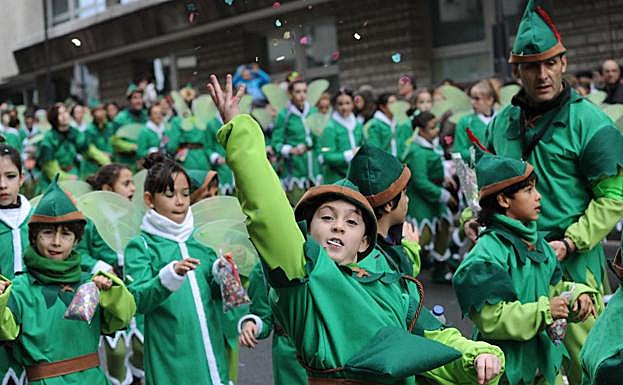 Personajes de todo tipo han tomado las calles de Vitoria.
