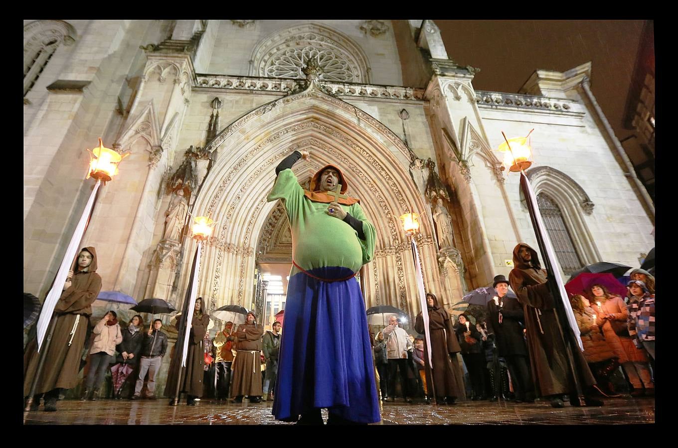 Bilbao despide los carnavales con la quema de la sardina