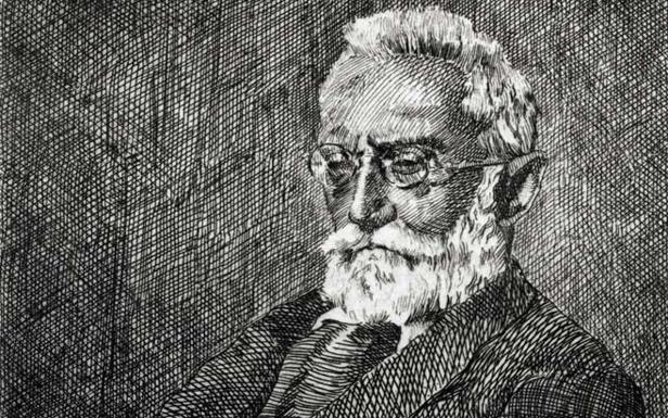 Retrato de Miguel de Unamuno. 