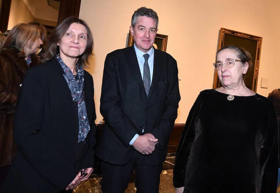 Gudrun Maurer, Joxean Muñoz y Manuela Mena.