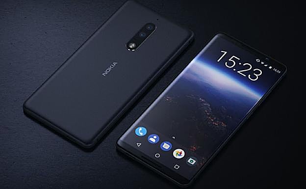 Imagen de un supuesto Nokia 7 Plus. 