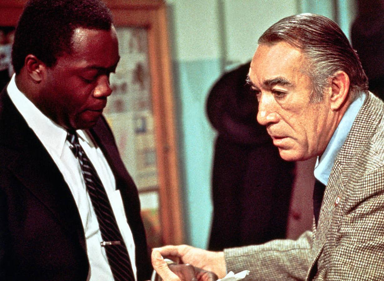 Anthony Quinn en 'Pánico en la calle 110' (1972).
