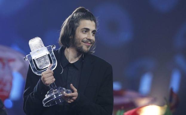 Salvador Sobral, en Eurovisión.