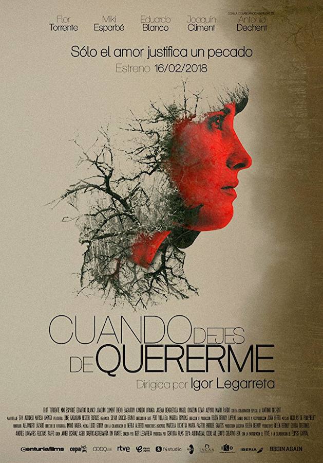 Cartel promocional de 'Cuando dejes de quererme' (2017).